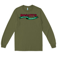 Army Green Rosati's authentic Resto Long Sleeve Tee - artisFamous