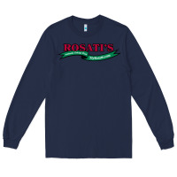 Navy Rosati's authentic Resto Long Sleeve Tee - artisFamous