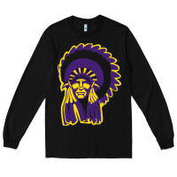 Black Haskell Indian Nations College Long Sleeve Tee - artisFamous