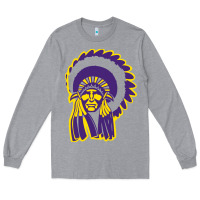 Heather Grey Haskell Indian Nations College Long Sleeve Tee - artisFamous