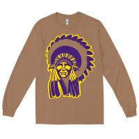 Toasted Coconut Haskell Indian Nations College Long Sleeve Tee - artisFamous