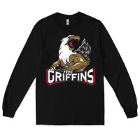 Black The Griffins, Grand Rapids Long Sleeve Tee - artisFamous