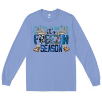 Colony Blue freezin season Long Sleeve Tee - SublimationCraftShop