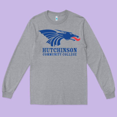 Hutchinson Community College Long Sleeve Tee Designed By Artisfamous