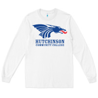 White Hutchinson Community College Long Sleeve Tee - artisFamous