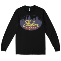 Black Skyline Chili Resto Long Sleeve Tee - artisFamous