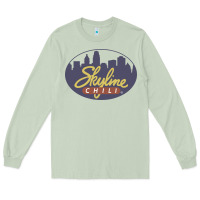 Matcha Skyline Chili Resto Long Sleeve Tee - artisFamous