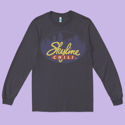 Skyline Chili Resto Long Sleeve Tee Designed By Artisfamous