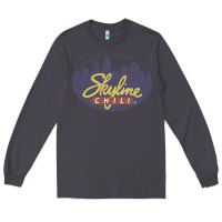Smoke Skyline Chili Resto Long Sleeve Tee - artisFamous