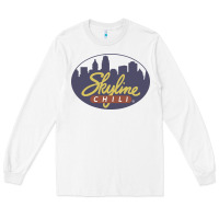 White Skyline Chili Resto Long Sleeve Tee - artisFamous