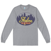 Heather Grey Skyline Chili Resto Long Sleeve Tee - artisFamous