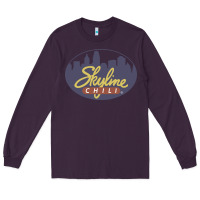 Plum Skyline Chili Resto Long Sleeve Tee - artisFamous