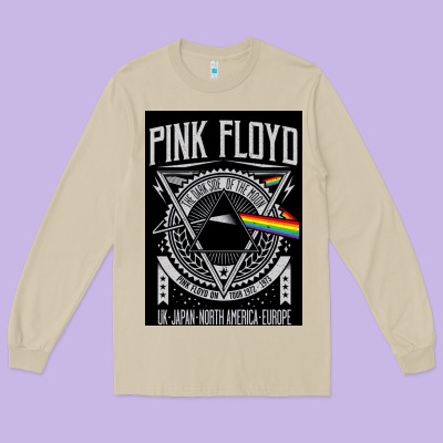 Floyd Long Sleeve Tee Designed By Artisfamous