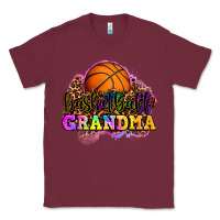 Burgundy basketball grandma Classic Tee - OliviaCreatesArt
