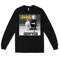 Black rowyco Long Sleeve Tee - artisFamous