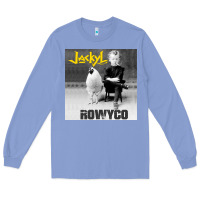 Colony Blue rowyco Long Sleeve Tee - artisFamous