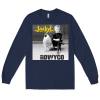 Navy rowyco Long Sleeve Tee - artisFamous