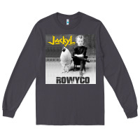 Smoke rowyco Long Sleeve Tee - artisFamous
