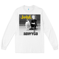 White rowyco Long Sleeve Tee - artisFamous
