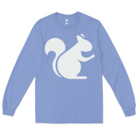 Colony Blue squirrel Long Sleeve Tee - artisFamous