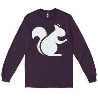 Plum squirrel Long Sleeve Tee - artisFamous