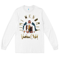 White jimi hendrix Long Sleeve Tee - artisFamous