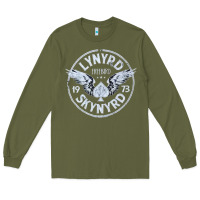 Army Green linyrd skynyrd Long Sleeve Tee - artisFamous
