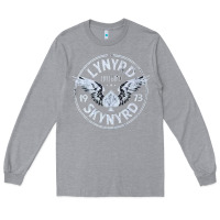 Heather Grey linyrd skynyrd Long Sleeve Tee - artisFamous