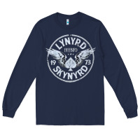 Navy linyrd skynyrd Long Sleeve Tee - artisFamous