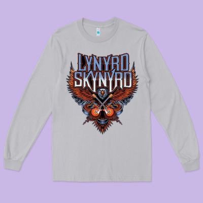 Linyrd Skynyrd Long Sleeve Tee Designed By Artisfamous