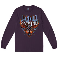 Plum linyrd skynyrd Long Sleeve Tee - artisFamous