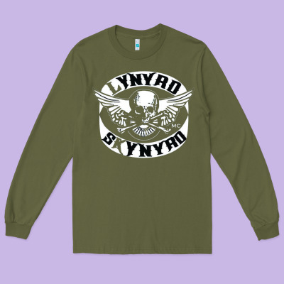 Linyrd Skynyrd Long Sleeve Tee Designed By Artisfamous