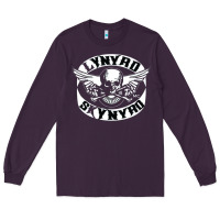 Plum linyrd skynyrd Long Sleeve Tee - artisFamous