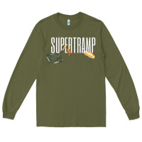 Army Green supertramp Long Sleeve Tee - artisFamous