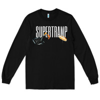 Black supertramp Long Sleeve Tee - artisFamous