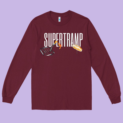Supertramp Long Sleeve Tee Designed By Artisfamous