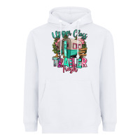 White upper class trailer trash Heavyweight Hoodie - RanaPortraitStore
