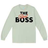 Matcha the real boss matching couple Long Sleeve Tee - artisFamous