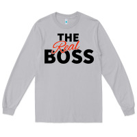Moon Dust the real boss matching couple Long Sleeve Tee - artisFamous