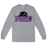 Heather Grey prairie view a&m panthers and lady panthers Long Sleeve Tee - artisFamous