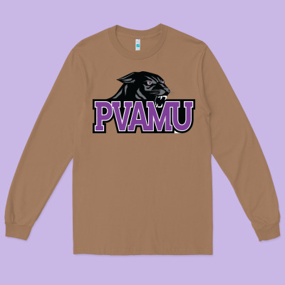 Prairie View A&m Panthers And Lady Panthers Long Sleeve Tee Designed By Artisfamous