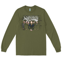 Army Green shenandoah Long Sleeve Tee - artisFamous