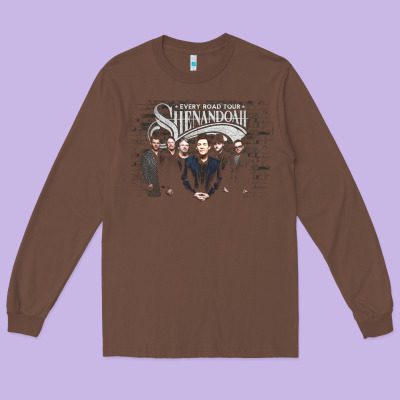 Shenandoah Long Sleeve Tee Designed By Artisfamous