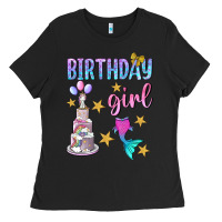 Black birthday girl Ladies Tee - BundleAndBundleShop