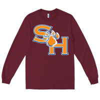 Burgundy sam houston state bearkats Long Sleeve Tee - artisFamous