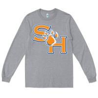 Heather Grey sam houston state bearkats Long Sleeve Tee - artisFamous