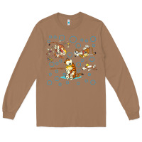 Toasted Coconut calvin and hobbes Long Sleeve Tee - artisFamous