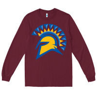 Burgundy san jose state spartans Long Sleeve Tee - artisFamous