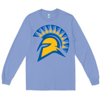 Colony Blue san jose state spartans Long Sleeve Tee - artisFamous