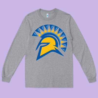 San Jose State Spartans Long Sleeve Tee Designed By Artisfamous